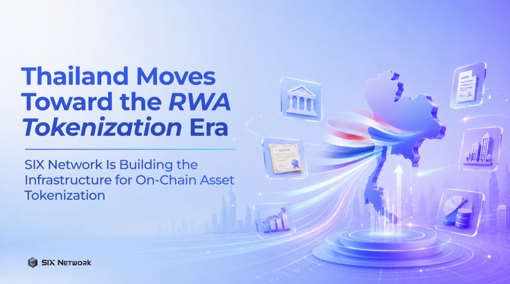SIX Network Prepares RWA Infrastructure as Thailand Moves Toward Asset Tokenization