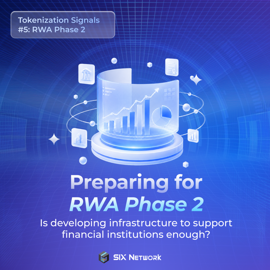 Tokenization Signals #5: Preparing for RWA Phase 2. Is developing infrastructure to support financial institutions enough?
