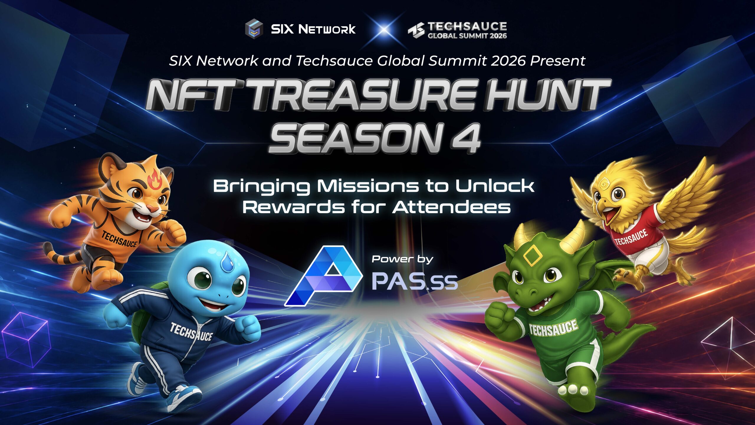SIX Network x Techsauce Bring NFT Treasure Hunt Season 4 to Elevate Experiences at Techsauce Global Summit 2026